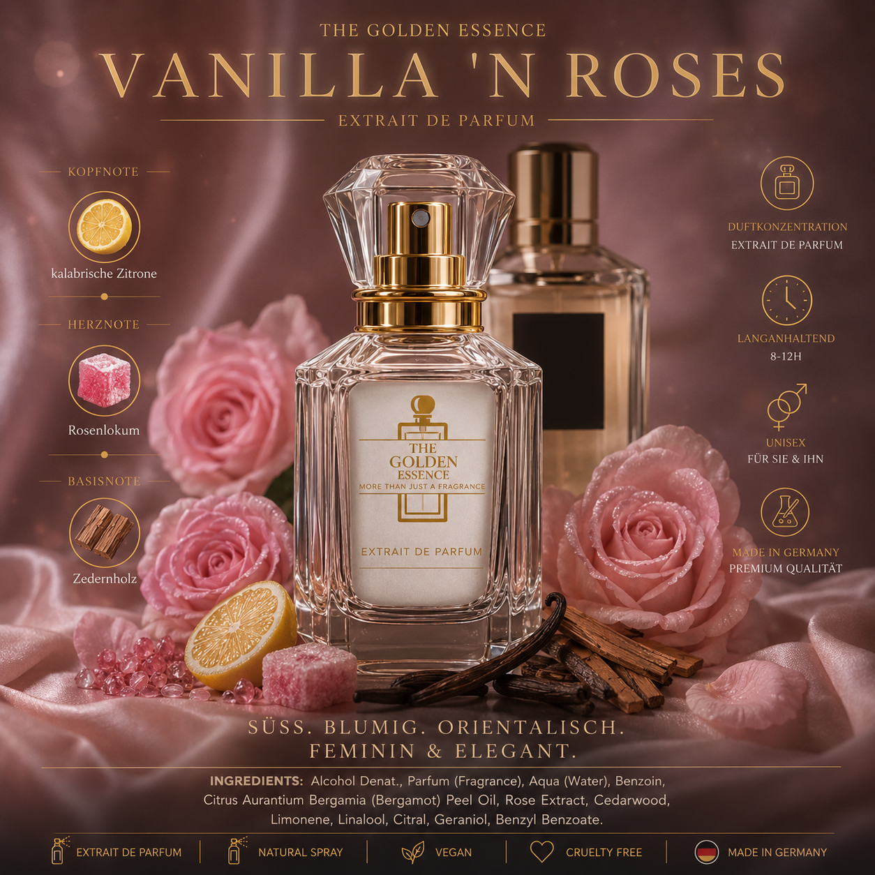 VANILLA 'N ROSES ( riecht wie Ros...Vani…Manc…)