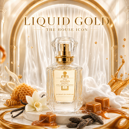 Liquid Gold – The House Icon – Karamell, Cumarin, Honig, Vanille und weißer Moschus