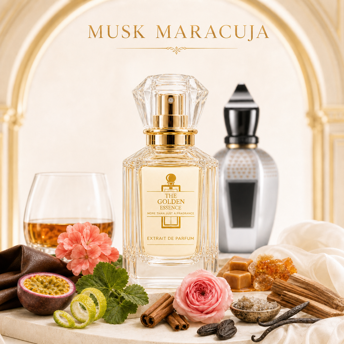Musk Maracuja – Golden Essence Cover