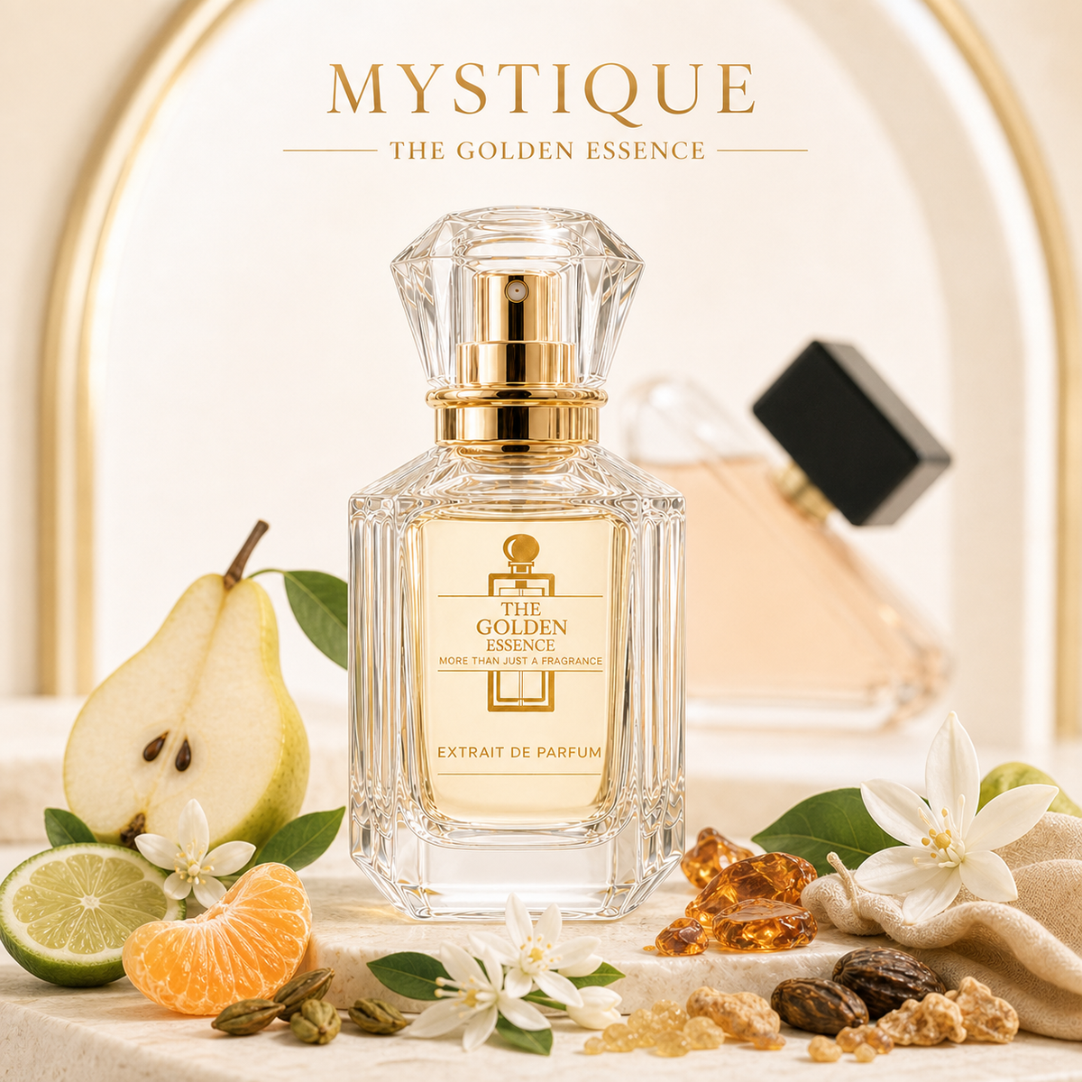 Mystique – Golden Essence Duftcover
