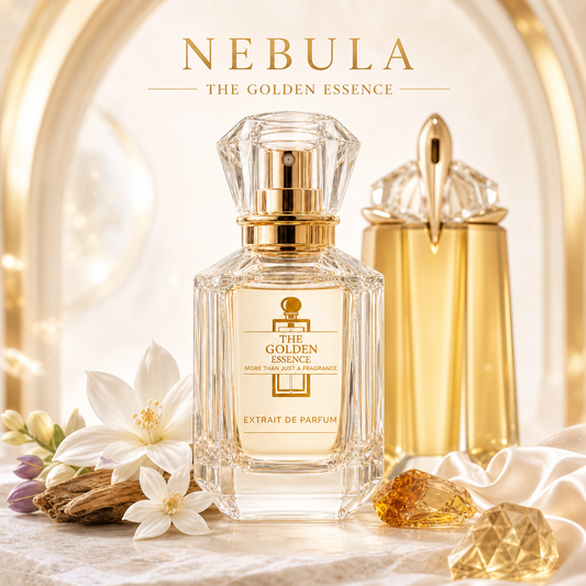 Nebula – The Golden Essence mit Jasmin, Amber, Kaschmirholz und weißem Moschus