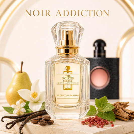 Noir Addiction – Golden Essence Duftcover