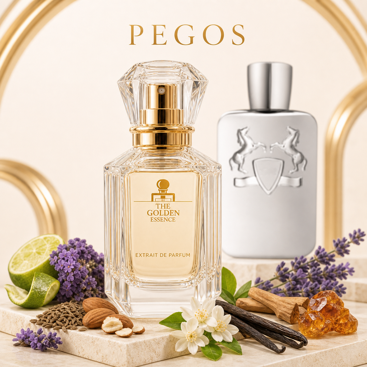 Pegos – Golden Essence Duftcover