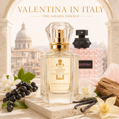 Valentina in Italy – Golden Essence Cover